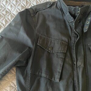 Woolrich Field/Jungle Jacket in Blue/Navy - Size 38/M